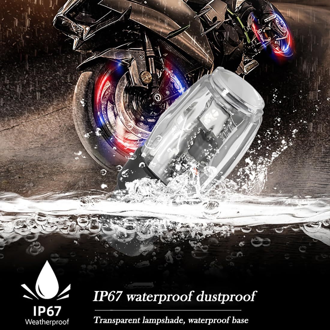 Coocoe LED Tire Valve Lights kit